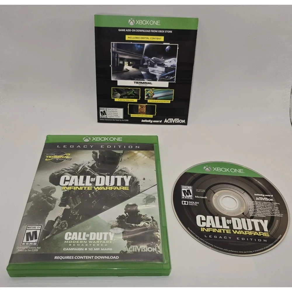 Call Of Duty: Infinite Warfare Legacy For Xbox One - Microsoft UNTESTED -1730